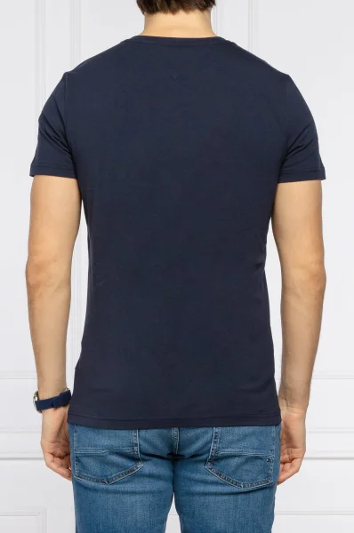 T-shirt CORE | Slim Fit | stretch Tommy Hilfiger modra