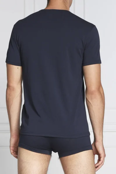 T-shirt 2-pack | Regular Fit Emporio Armani modra