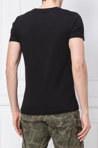 T-shirt CORE | Slim Fit | stretch Tommy Hilfiger crna