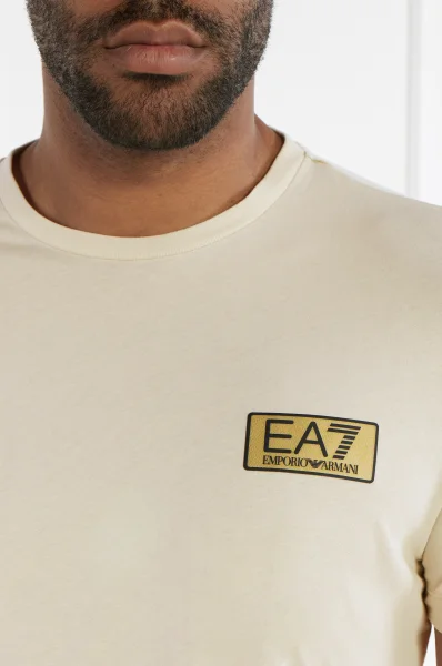 T-shirt | Regular Fit EA7 bež