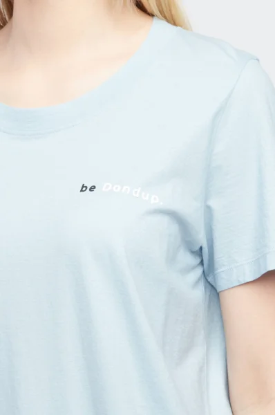T-shirt | Oversize fit DONDUP - made in Italy svijetloplava