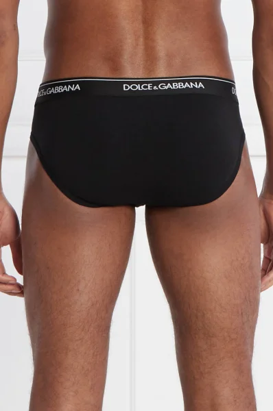 Gaće 2-pack Dolce & Gabbana crna