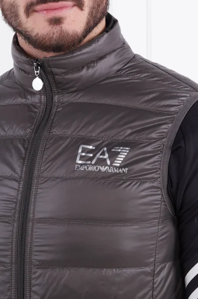 Termo jakna bez rukava | Regular Fit EA7 grafitna