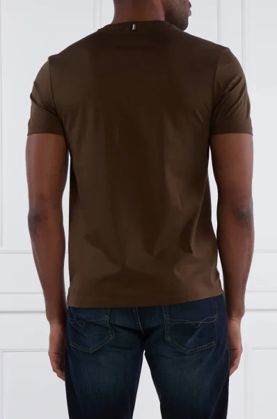T-shirt Tessler | Slim Fit BOSS BLACK smeđa