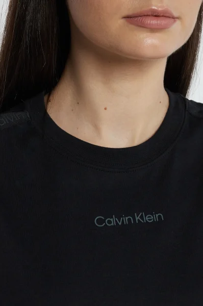 T-shirt | Cropped Fit Calvin Klein Performance crna