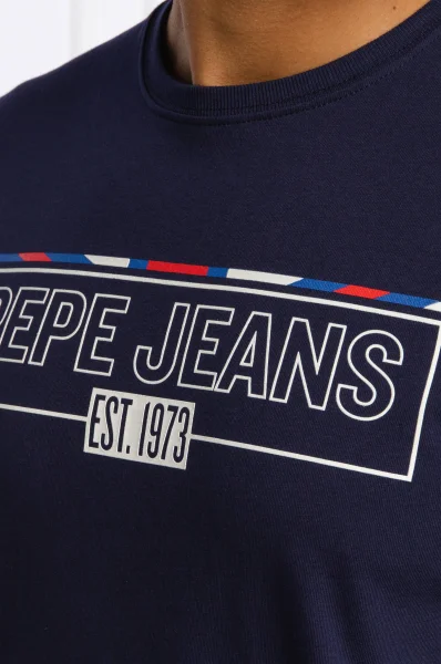T-shirt DENNIS | Regular Fit Pepe Jeans London modra