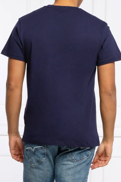 T-shirt DENNIS | Regular Fit Pepe Jeans London modra