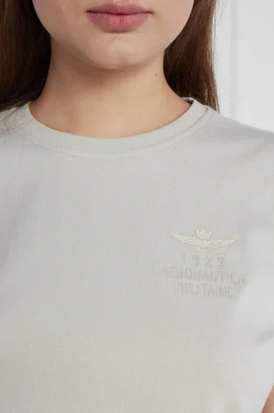 T-shirt | Regular Fit Aeronautica Militare bež