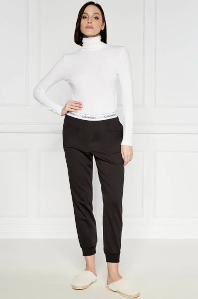 Pidžama hlače | Regular Fit Calvin Klein Underwear crna