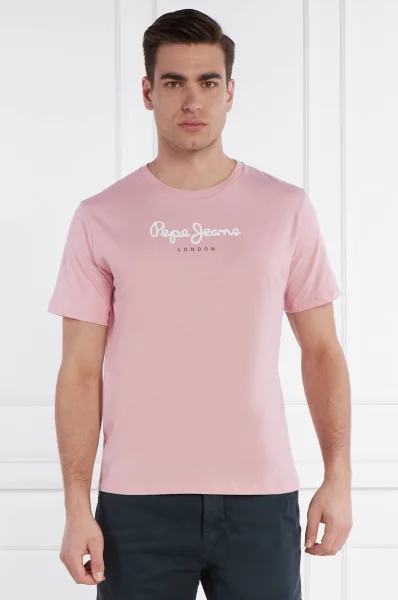T-shirt eggo | Regular Fit Pepe Jeans London ružičasta