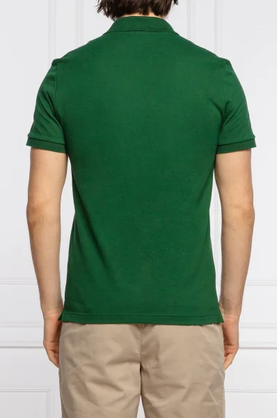 Polo majica | Slim Fit | pique Lacoste zelena