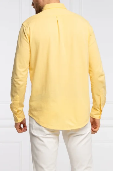Koszula | Regular Fit | pique POLO RALPH LAUREN žuta