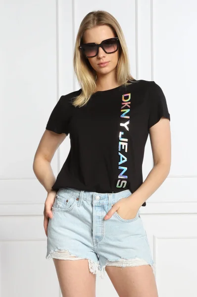 T-shirt | Regular Fit DKNY JEANS crna