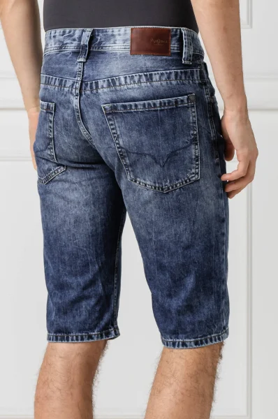 Kratke hlače Cash | Regular Fit | denim Pepe Jeans London plava