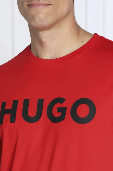 T-shirt Dulivio | Regular Fit HUGO crvena