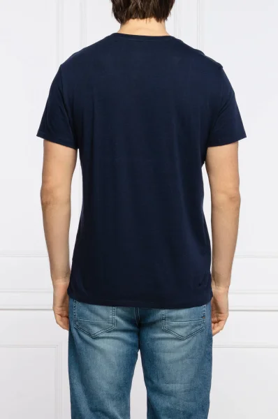 T-shirt | Slim Fit Lacoste modra
