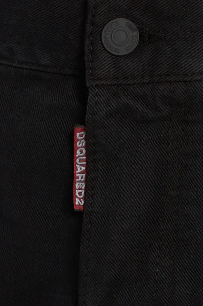 Traper kratke hlače Marine Dsquared2 crna