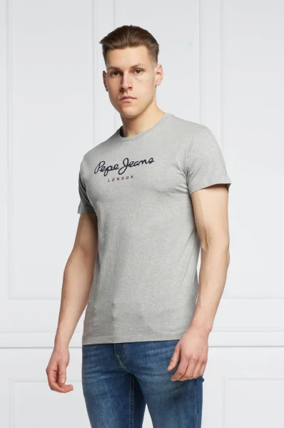 T-shirt eggo | Regular Fit Pepe Jeans London siva