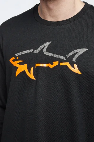 Majica dugih rukava | Regular Fit Paul&Shark crna