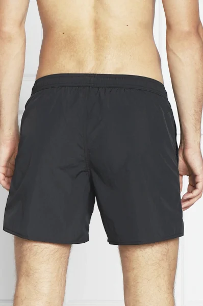 Kratke hlače za kupanje | Regular Fit Emporio Armani crna