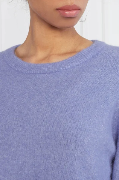 vuneni džemper | regular fit Samsøe Samsøe 	boja lavande	