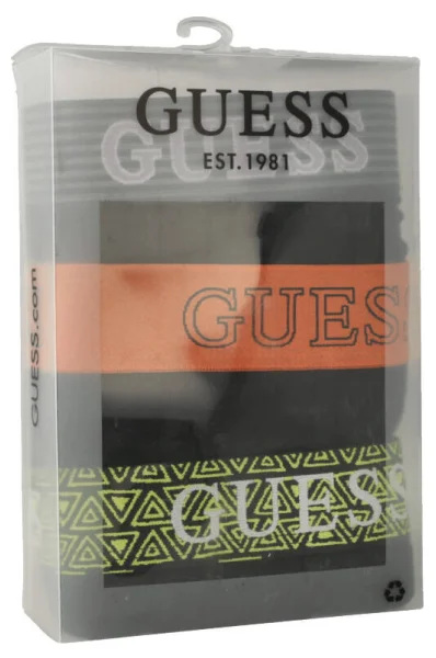 Bokserice 3-pack Guess Underwear crna