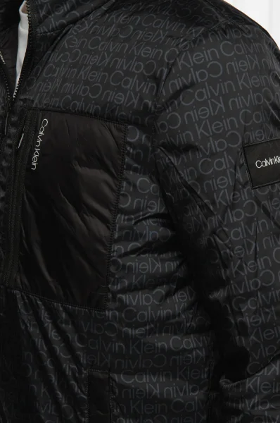 Dvostrana jakna | Regular Fit Calvin Klein crna