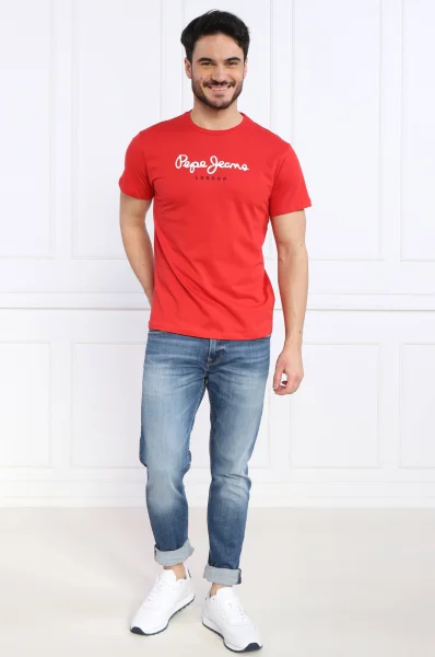 T-shirt eggo | Regular Fit Pepe Jeans London crvena