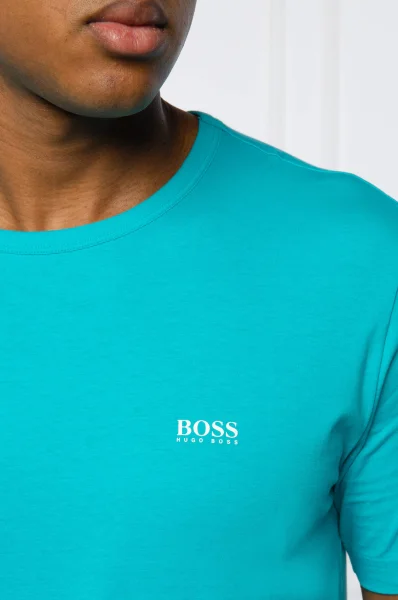 T-shirt Tee | Regular Fit BOSS GREEN tirkizna