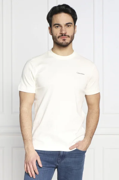 T-shirt | Regular Fit Calvin Klein bež