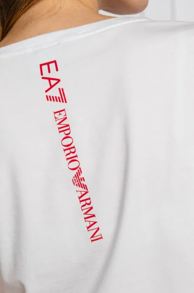 T-shirt | Slim Fit EA7 bijela