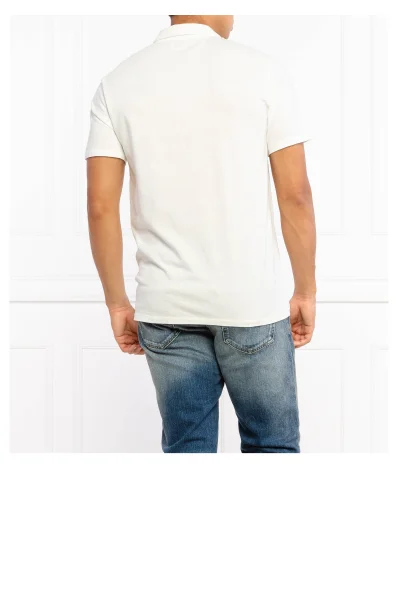 Polo majica ELI | Slim Fit GUESS bijela
