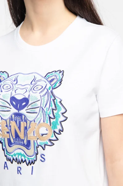 T-shirt Tiger | Regular Fit Kenzo bijela