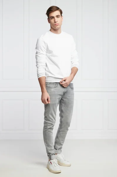 Bluza | Slim Fit GUESS bijela