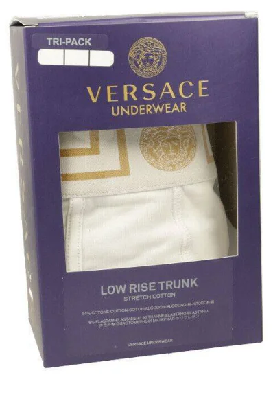 Bokserice 3-pack Versace bijela