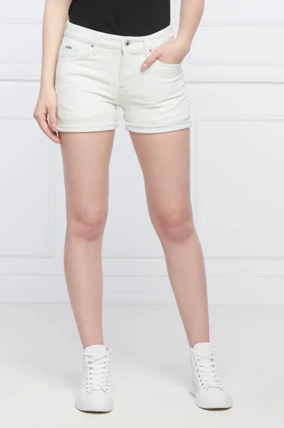 Kratke hlače MABLE | Regular Fit Pepe Jeans London bijela