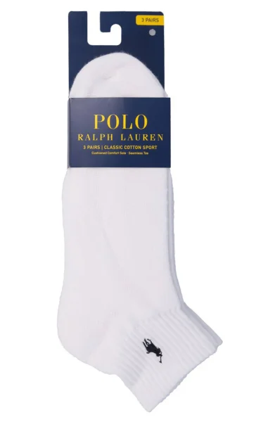 Čarape 3-pack POLO RALPH LAUREN bijela