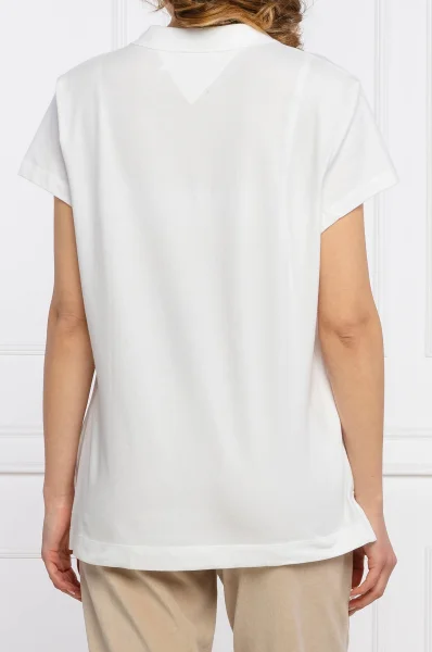 Polo majica ew Chiara | Slim Fit Tommy Hilfiger bijela