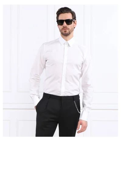 Košulja | Slim Fit Dolce & Gabbana bijela