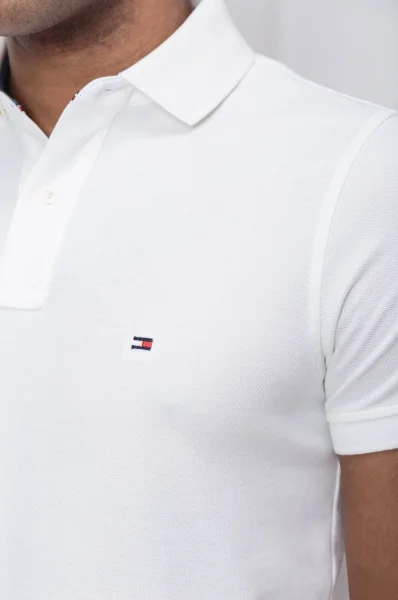 Polo majica core | Slim Fit | pique Tommy Hilfiger bijela