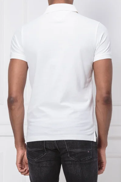 Polo majica core | Slim Fit | pique Tommy Hilfiger bijela