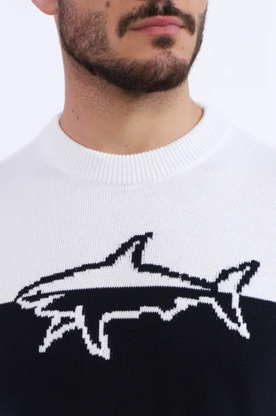 Džemper | Regular Fit Paul&Shark bijela
