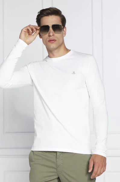 Majica dugih rukava | Regular Fit Marc O' Polo bijela