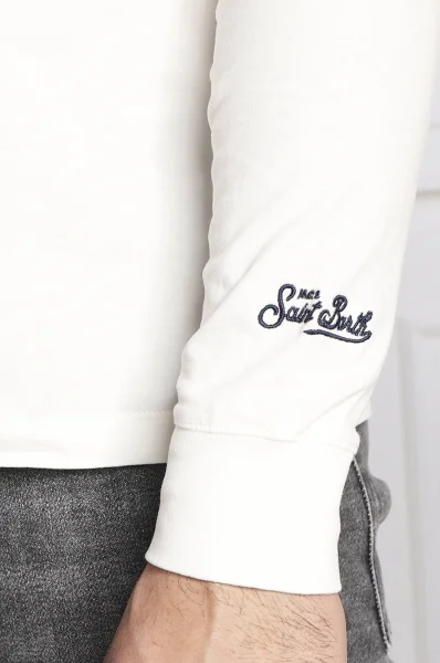 Majica dugih rukava | Slim Fit ST.Barth bijela