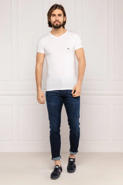 T-shirt | Slim Fit Emporio Armani bijela