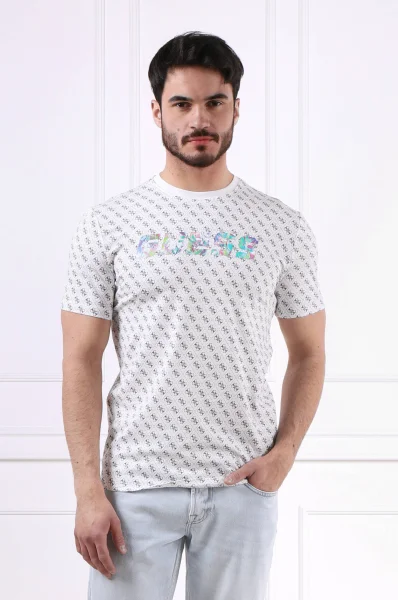 T-shirt SINCLAIR | Regular Fit GUESS ACTIVE bijela