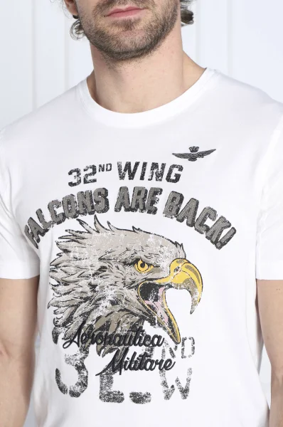 T-shirt | Regular Fit Aeronautica Militare bijela