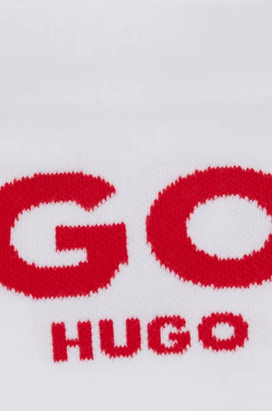 Čarape QS RIB SLOGAN CC Hugo Bodywear bijela