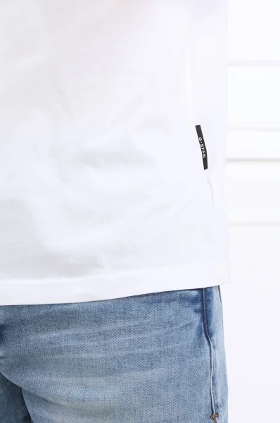 T-shirt Velcro r t | Slim Fit G- Star Raw bijela