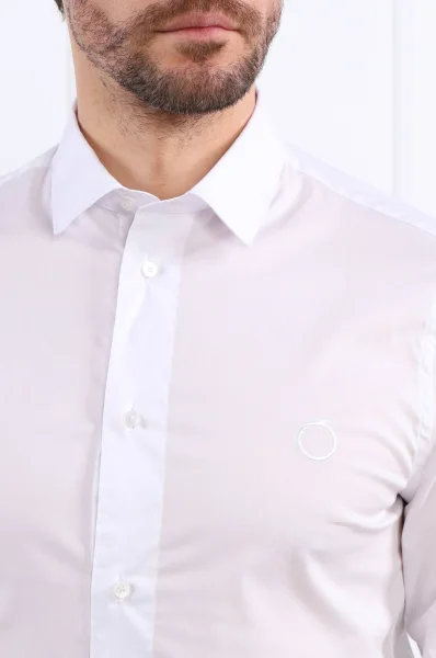 Košulja | Slim Fit Trussardi bijela